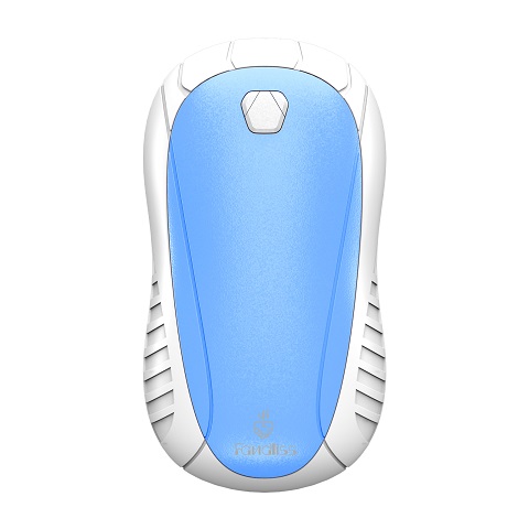 FANDLISS Hand Warmer Rechargeable White&Blue